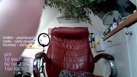 Snapshot of carlypearls chatting on 10, 3, 2025 Carly Pearls online show from 10, 3, 2025