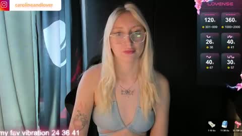 Caroline and Lover online show from 24, 11, 2025
