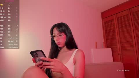 Snapshot of cat_loren chatting on 6, 2, 2025 Loren online show from 6, 2, 2025