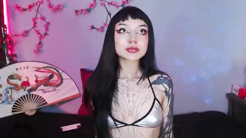 Snapshot of cati_petite chatting on 22, 12, 2025 Cati help me reach my goal of 100 thumbs up again 3 online show from 22, 12, 2025