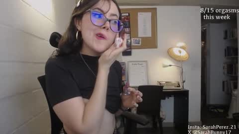 Snapshot of cherrybunny21 chatting on 30, 1, 2025 Sarah Prez online show from 30, 1, 2025