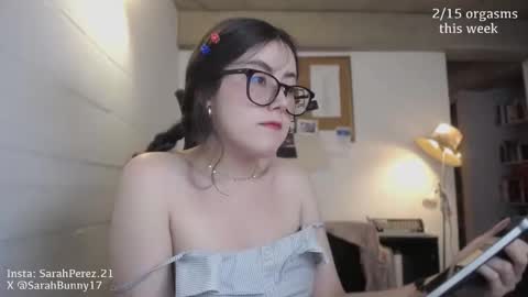 Snapshot of cherrybunny21 chatting on 14, 9, 2025 Sarah Prez online show from 14, 9, 2025