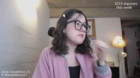 Snapshot of cherrybunny21 chatting on 6, 10, 2025 Sarah Prez online show from 6, 10, 2025