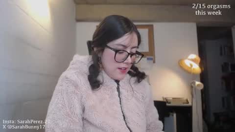 Snapshot of cherrybunny21 chatting on 16, 10, 2025 Sarah Prez online show from 16, 10, 2025