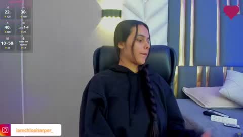Snapshot of chloeharper_ chatting on 17, 7, 2026 Chloe Harper online show from 17, 7, 2026