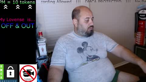 Snapshot of chunkymonkey420 chatting on 17, 2, 2025 Spencer Smokey Bear online show from 17, 2, 2025