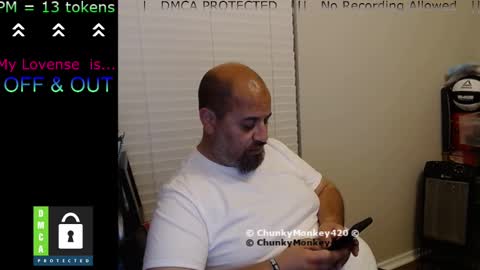 Snapshot of chunkymonkey420 chatting on 27, 2, 2025 Spencer Smokey Bear online show from 27, 2, 2025