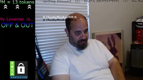 Snapshot of chunkymonkey420 chatting on 7, 3, 2025 Spencer Smokey Bear online show from 7, 3, 2025