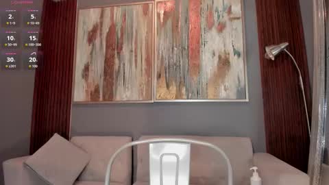 Cintia online show from 1, 10, 2025