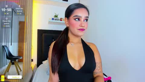 Snapshot of coraline_v chatting on 3, 3, 2026 Coraline connected from 10 pm to 6 am Colombia time online show from 3, 3, 2026