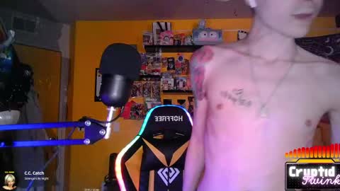 CryptidTwink online show from 18, 3, 2026