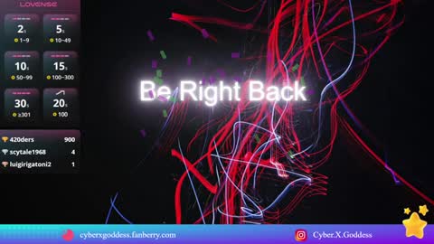 Snapshot of cyberxgoddess_ chatting on 26, 1, 2025 Lily Goddess online show from 26, 1, 2025