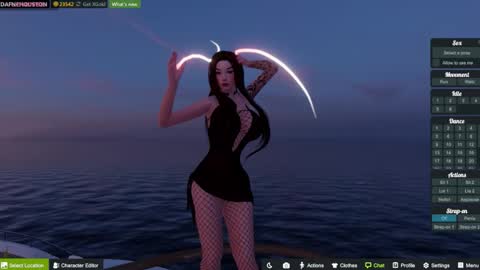 Snapshot of dafne_houston chatting on 23, 10, 2025 DAFNE online show from 23, 10, 2025