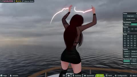 Snapshot of dafne_houston chatting on 8, 11, 2025 DAFNE online show from 8, 11, 2025