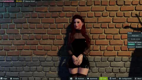 Snapshot of dafne_houston chatting on 10, 11, 2025 DAFNE online show from 10, 11, 2025