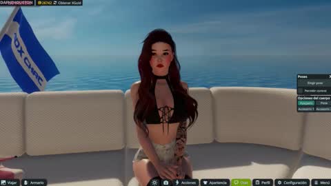 Snapshot of dafne_houston chatting on 29, 11, 2025 DAFNE online show from 29, 11, 2025