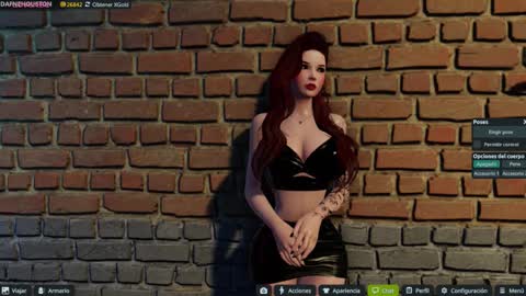 Snapshot of dafne_houston chatting on 1, 12, 2025 DAFNE online show from 1, 12, 2025