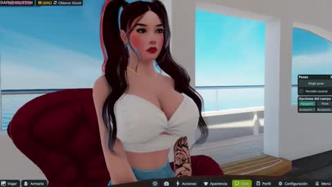 Snapshot of dafne_houston chatting on 2, 12, 2025 DAFNE online show from 2, 12, 2025