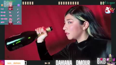 Dahiana  online show from 15, 12, 2025