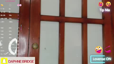 Snapshot of daphnebridge chatting on 18, 9, 2025 Daphne Bridge online show from 18, 9, 2025