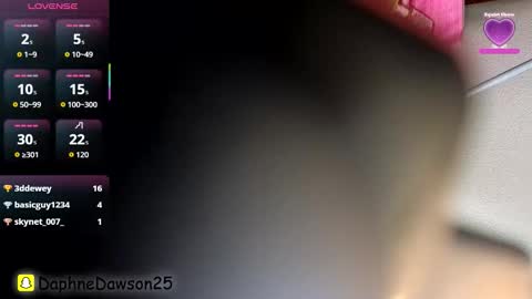 Snapshot of daphnedixon chatting on 2, 2, 2026 daphnedixon online show from 2, 2, 2026