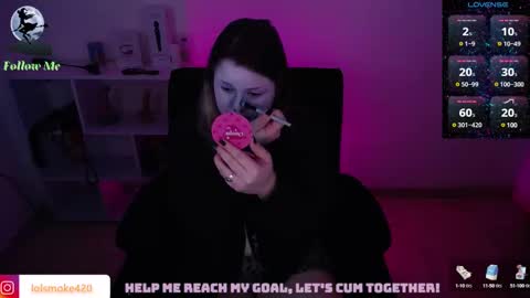 Snapshot of destroyall420 chatting on 10, 1, 2025 Lola Bdsm and fries online show from 10, 1, 2025