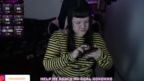 Snapshot of destroyall420 chatting on 9, 9, 2025 Lola Bdsm and fries online show from 9, 9, 2025