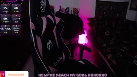 Snapshot of destroyall420 chatting on 10, 10, 2025 Lola Bdsm and fries online show from 10, 10, 2025