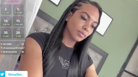 Snapshot of ebonyskinn chatting on 10, 9, 2025 ebonyskinn online show from 10, 9, 2025