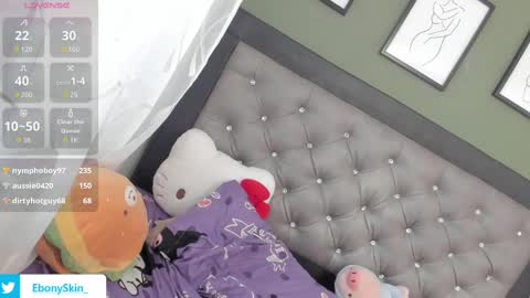 Snapshot of ebonyskinn chatting on 4, 10, 2025 ebonyskinn online show from 4, 10, 2025