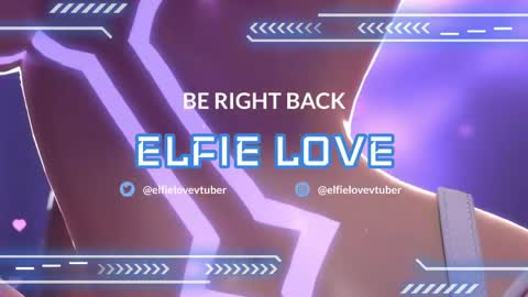 Elfie Love online show from 15, 4, 2026
