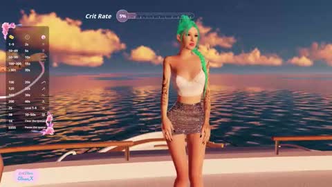 Snapshot of elissayum chatting on 9, 10, 2025 Petite Yumi online show from 9, 10, 2025