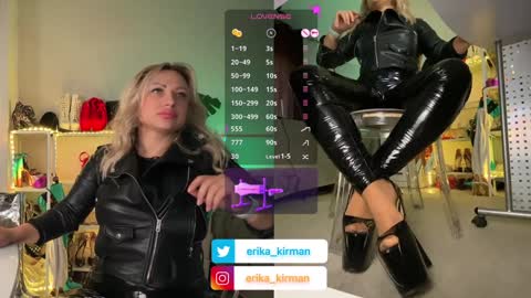 Erika      online show from 11, 1, 2025