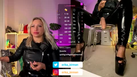 Erika      online show from 24, 1, 2025