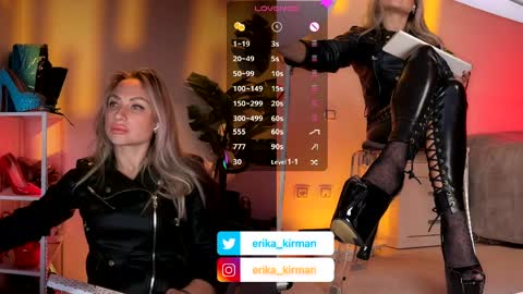 Snapshot of erika_kirman chatting on 29, 3, 2026 Erika online show from 29, 3, 2026