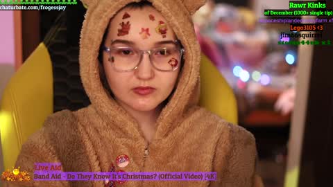 Snapshot of frogessjay chatting on 16, 12, 2024 Jaywise Frogfoot online show from 16, 12, 2024