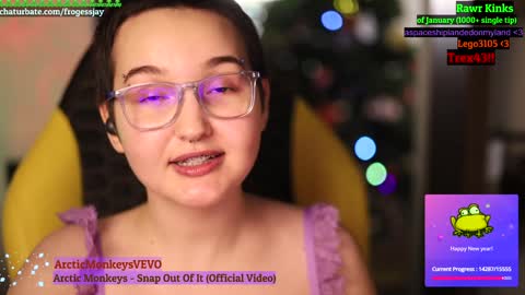 Snapshot of frogessjay chatting on 2, 1, 2025 Jaywise Frogfoot online show from 2, 1, 2025