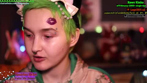 Snapshot of frogessjay chatting on 14, 2, 2025 Jaywise Frogfoot online show from 14, 2, 2025