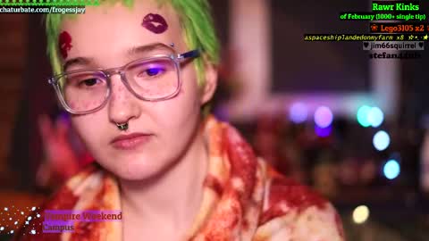 Snapshot of frogessjay chatting on 14, 2, 2025 Jaywise Frogfoot online show from 14, 2, 2025