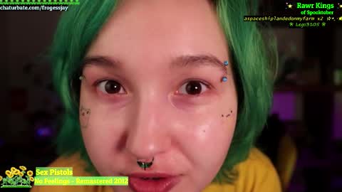 Snapshot of frogessjay chatting on 6, 10, 2025 Jaywise Frogfoot online show from 6, 10, 2025