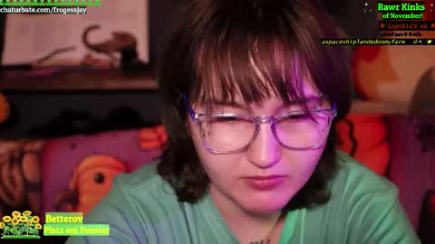 Snapshot of frogessjay chatting on 7, 11, 2025 Jaywise Frogfoot online show from 7, 11, 2025