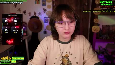 Snapshot of frogessjay chatting on 11, 11, 2025 Jaywise Frogfoot online show from 11, 11, 2025