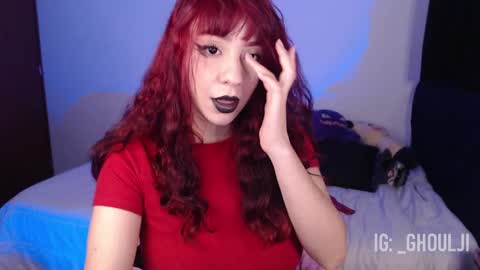 Snapshot of ghoulji chatting on 18, 12, 2024 Annie   Im going to be offline from 29nov to 3dec online show from 18, 12, 2024