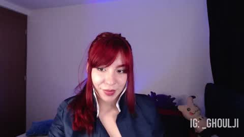 Snapshot of ghoulji chatting on 23, 2, 2025 Annie   Im going to be offline from 29nov to 3dec online show from 23, 2, 2025