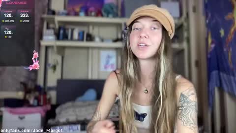 Jade Margot online show from 3, 3, 2026