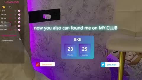 Snapshot of jane_meys chatting on 13, 1, 2025 your kitty JANE roawww online show from 13, 1, 2025