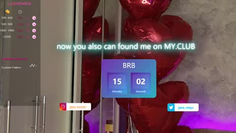 Snapshot of jane_meys chatting on 20, 2, 2025 your kitty JANE roawww online show from 20, 2, 2025