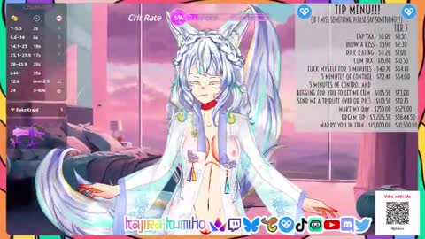 Snapshot of kajira_kumiho chatting on 15, 2, 2025 kaji 3 online show from 15, 2, 2025