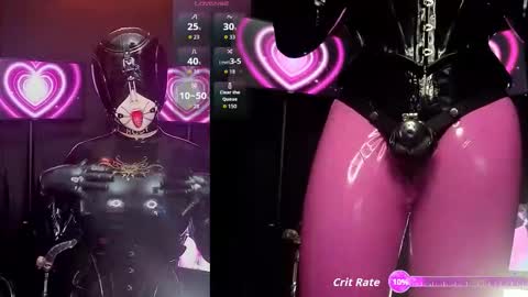 Snapshot of latexrubydoll chatting on 23, 9, 2025 Latex Ruby online show from 23, 9, 2025