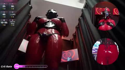 Snapshot of latexrubydoll chatting on 30, 9, 2025 Latex Ruby online show from 30, 9, 2025